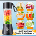 PortaBlend Pro™ - 6-Blade Portable USB Juice & Smoothie Blender (380ml)