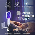 2-in-1 Rechargeable Electric Mosquito Bat & UV Trap Lamp | Safe Insect Killer