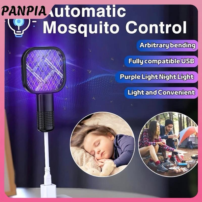 2-in-1 Rechargeable Electric Mosquito Bat & UV Trap Lamp | Safe Insect Killer