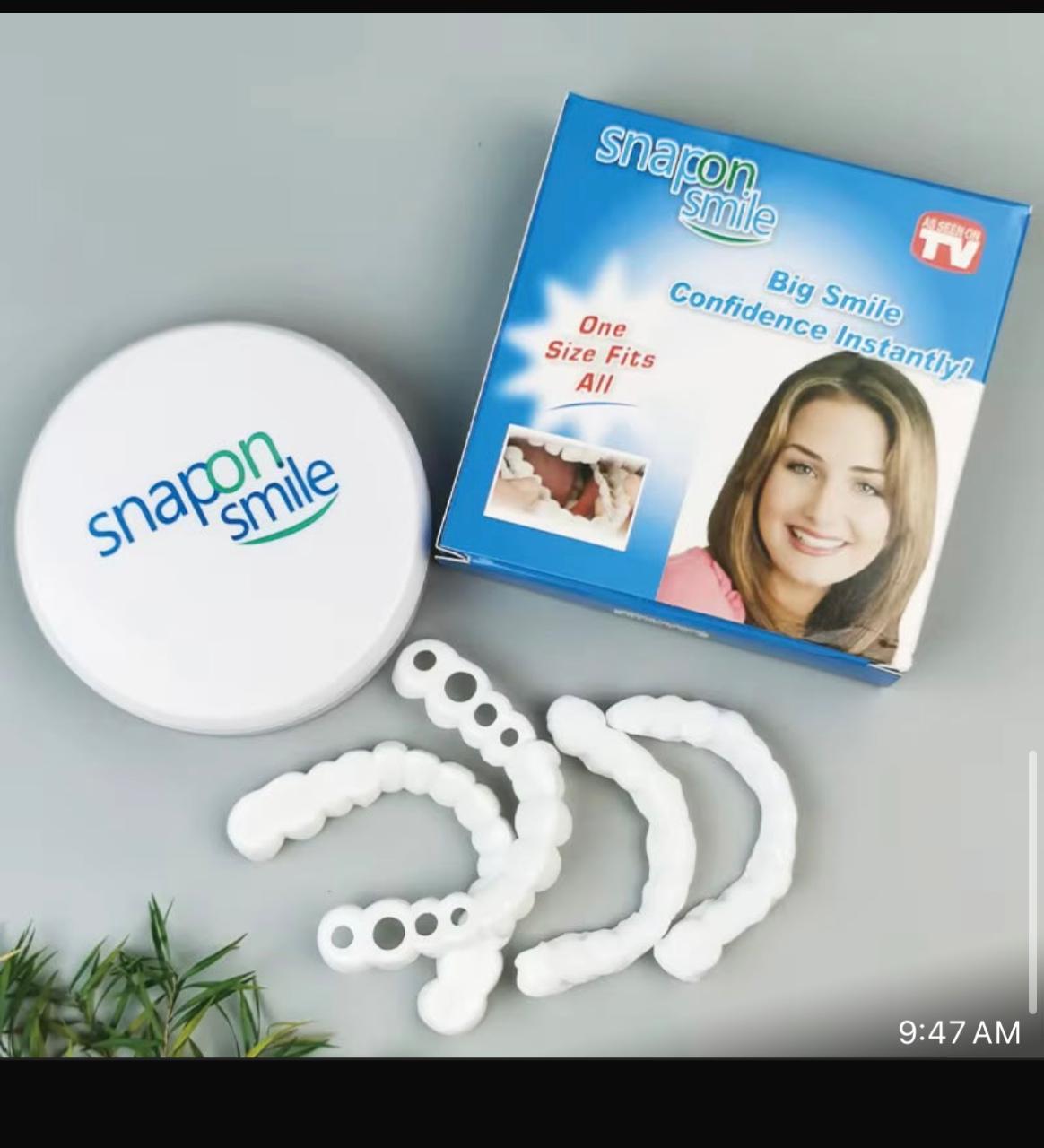 Instant Snap-On Smile Cosmetic Teeth | Get a Confident, Hollywood Smile
