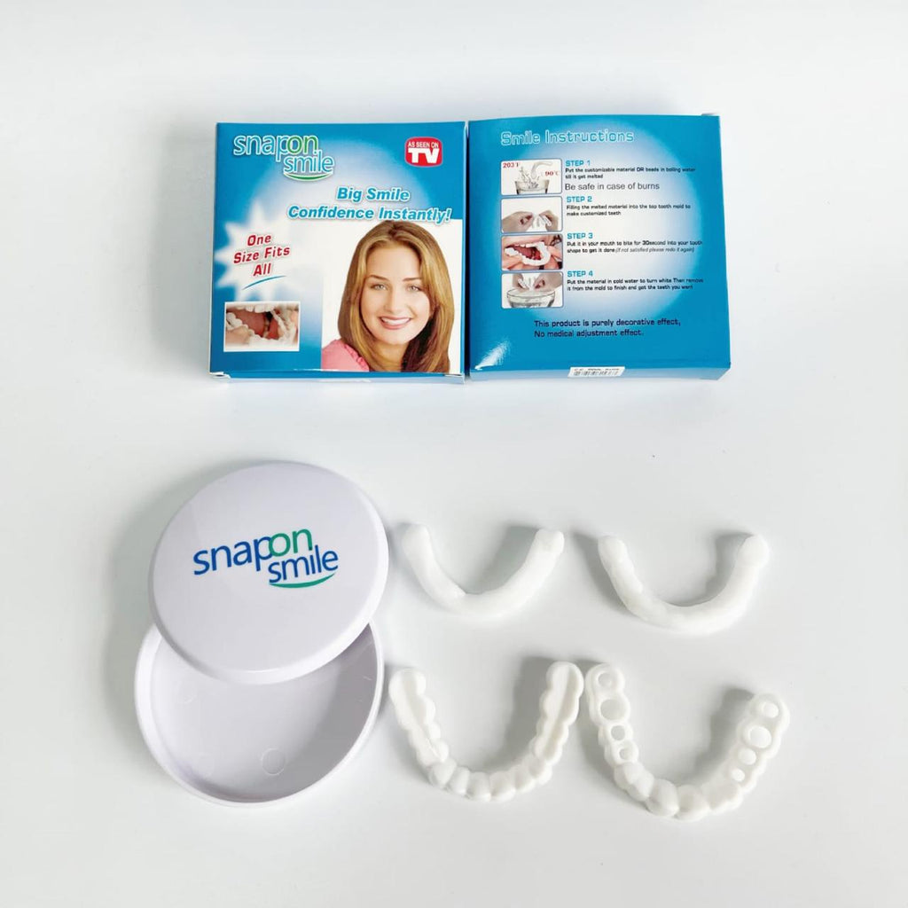 Instant Snap-On Smile Cosmetic Teeth | Get a Confident, Hollywood Smile