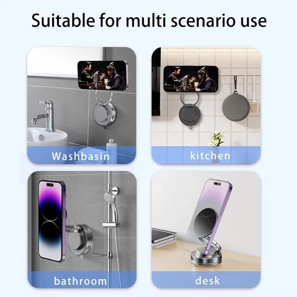 Advanced Vacuum Suction Car Phone Holder – Stable & Sleek Design