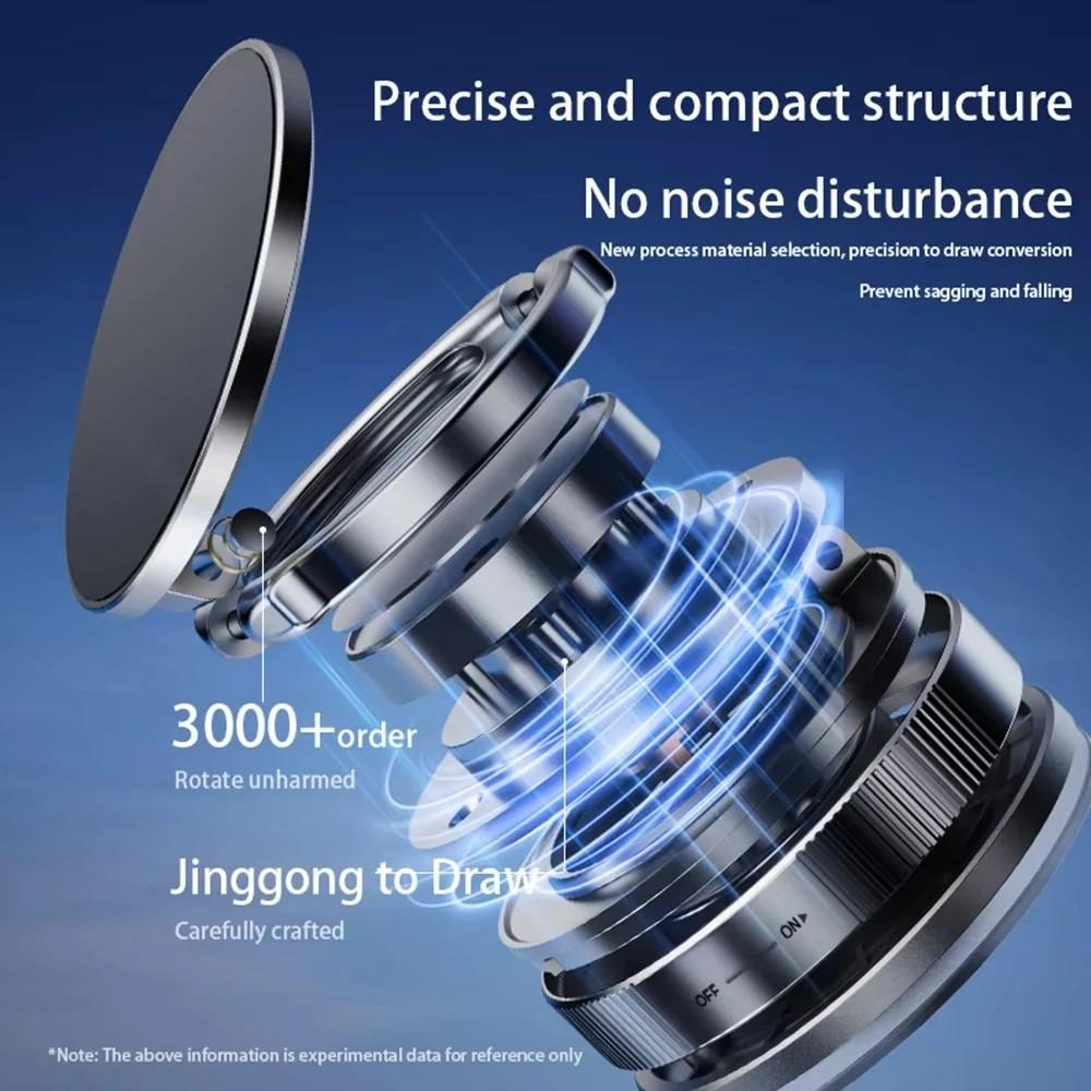 Advanced Vacuum Suction Car Phone Holder – Stable & Sleek Design